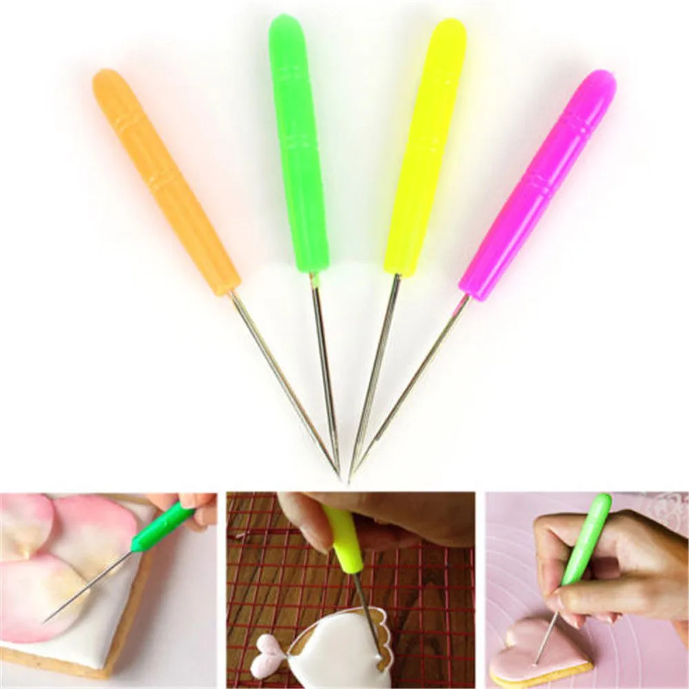 

New Scriber Needle Modelling Tool Icing Sugarcraft Cake Decorating Fondant Syrup #T2