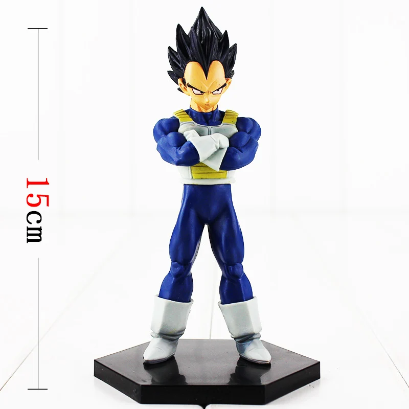 10-25 см Dragon Ball Z DXF фигурки трусы Веджета супер сайян Бог сон Gokou Freeza kuriririn Коллекционная модель фигурка дракона куклы - Цвет: S opp bag