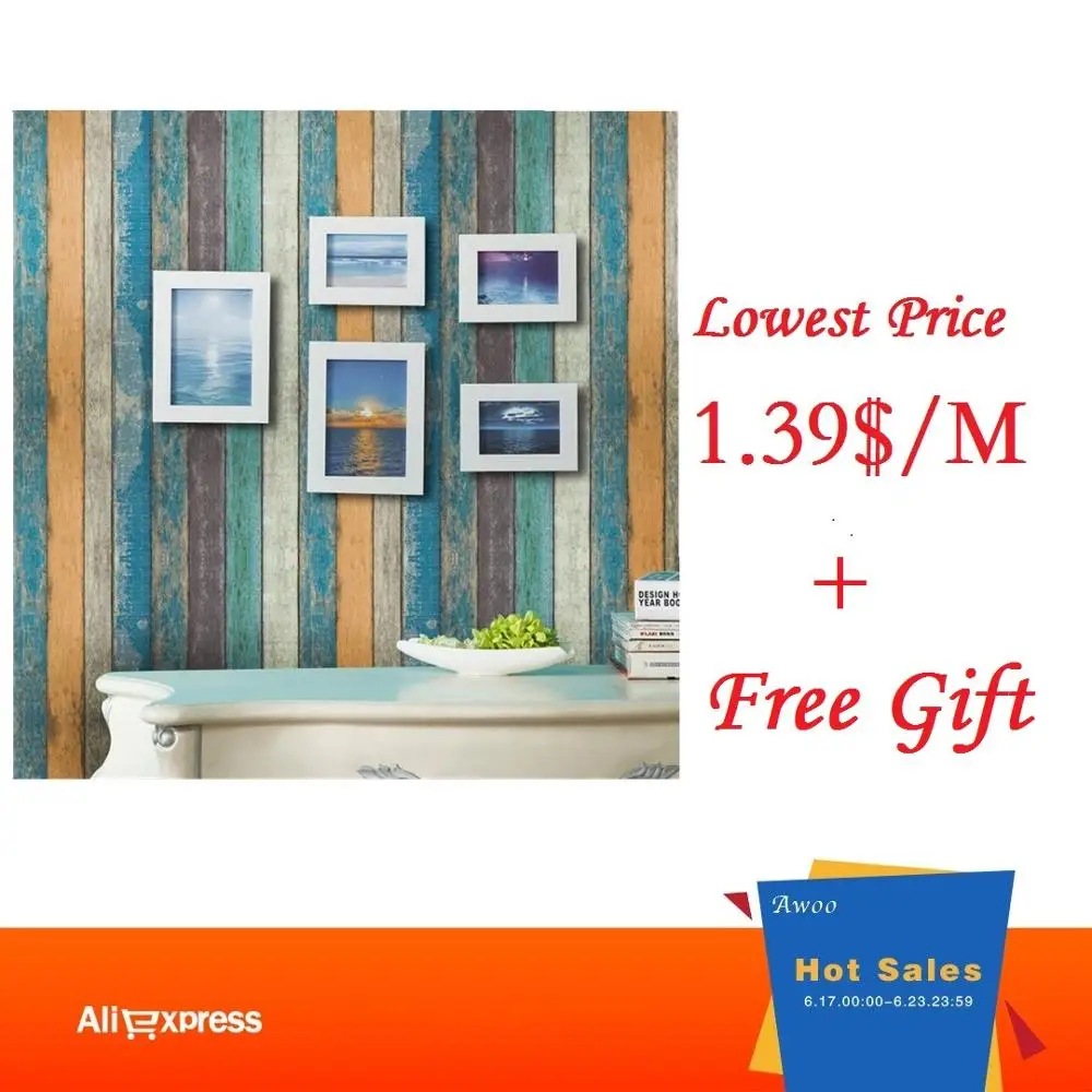 

Grain Waterproof Vinyl Wall Stickers Self adhesive Wallpaper Roll Furniture Decorative Film Kitchen Cabinet Sticker SA-1021