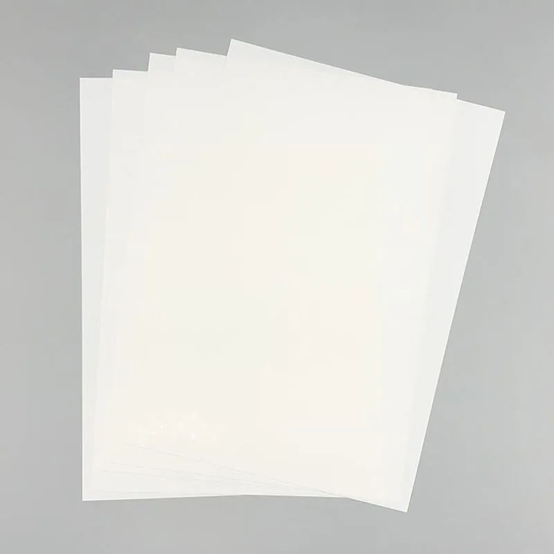 

5 Pcs/Set Color Heat Shrink Sheet Plastic Magic Paper Sheet for Educational DIY Crafts XHC88
