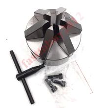 100 мм 6 кулачковый токарный патрон 4 ''шестикулачковый Самоцентрирующийся патрон K13-100 для токарно-фрезерный станок с ЧПУ