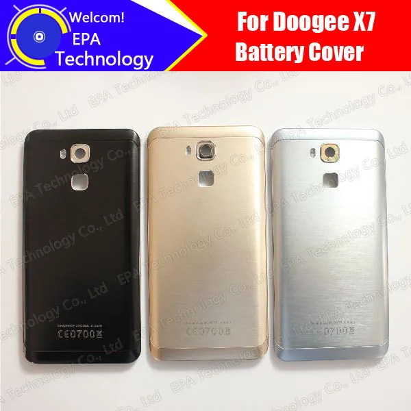 

Doogee X7 Battery Cover 100% Original New Durable Back Case Mobile Phone Accessory for X7 free shipping