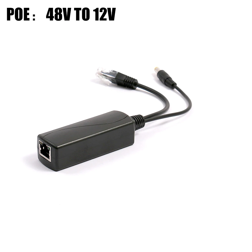 2016 hotselling product DC 48V input 12V output POE Splitter Original Active PoE Splitter Inject Cable free shipping
