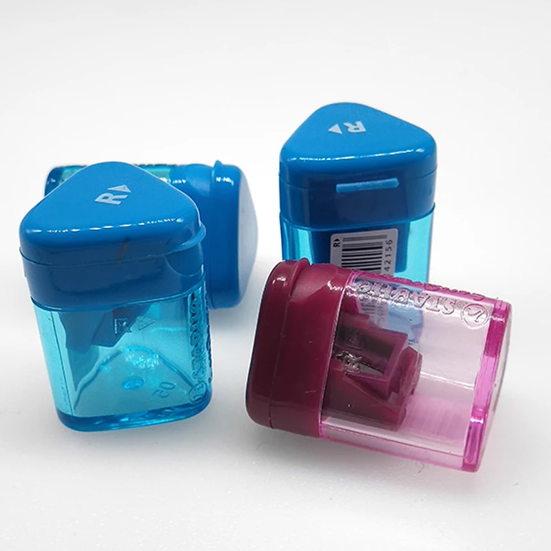 2 Pcs/Lot Stabilo 4661/4662 Pencil Sharpener Antirust And Durable Blade Cutting Smoothly Protect | Канцтовары для офиса и дома