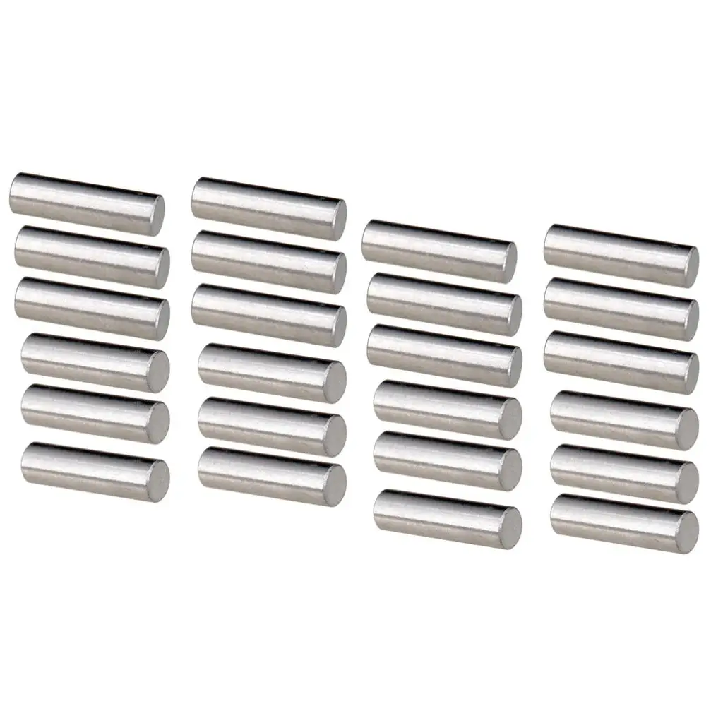

24PCS Alnico 5 Guitar Pickup Magnet Slug Rods 15mm+18mm For Guitar Parts Accessories