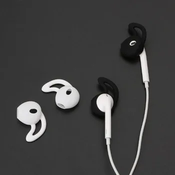 

Silicone Cover Earbuds Headphone Case for Apple iphone X 8 7 6 Plus 5 5S SE Earpods Eartip Ear Wings Hook Cap Earphone Earhook
