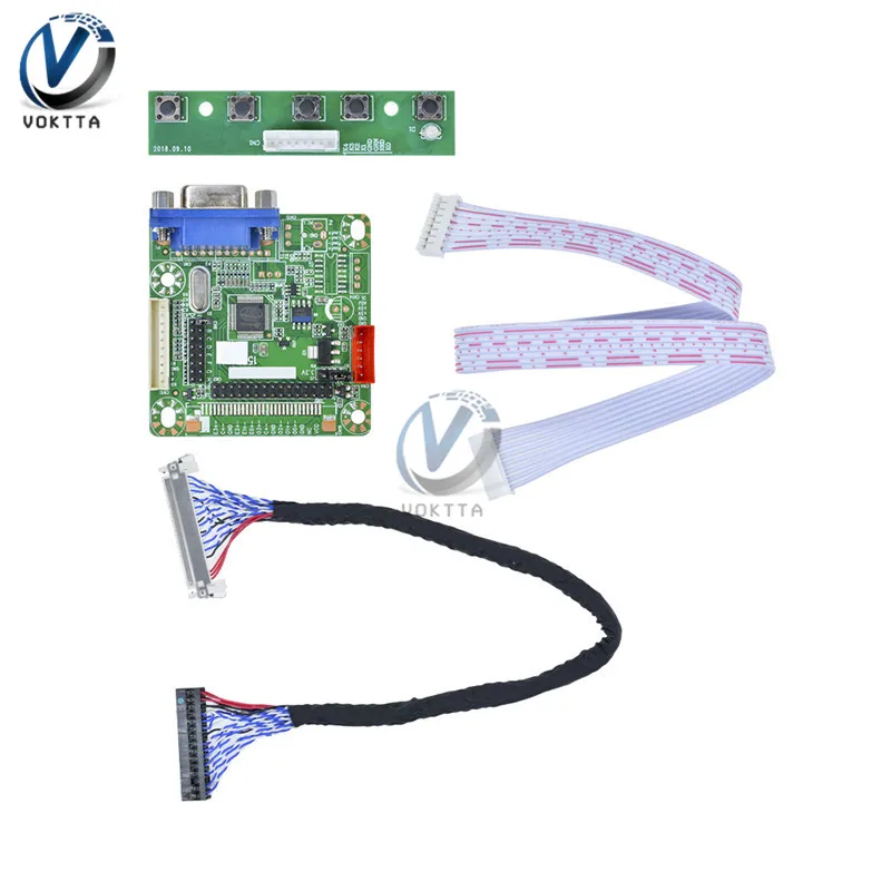 MT561-B Универсальный LVDS lcd Montor драйвер экрана плата контроллера 5 в 10 "-42" Laptor компьютерные части электронный комплект компонентов