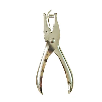 

1 PCs School Office Metal Single Hole Puncher Hand Paper Punch Single Hole Scrapbooking Punches 8 Pages All Metal Materials