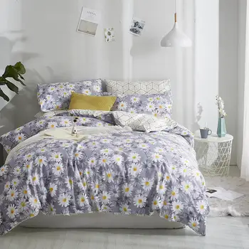 

100%Cotton King Queen Twin Bedding Set Bed set Soft Bed sheet Bedlinens Fitted sheet Duvet cover ropa de cama parrure de lit