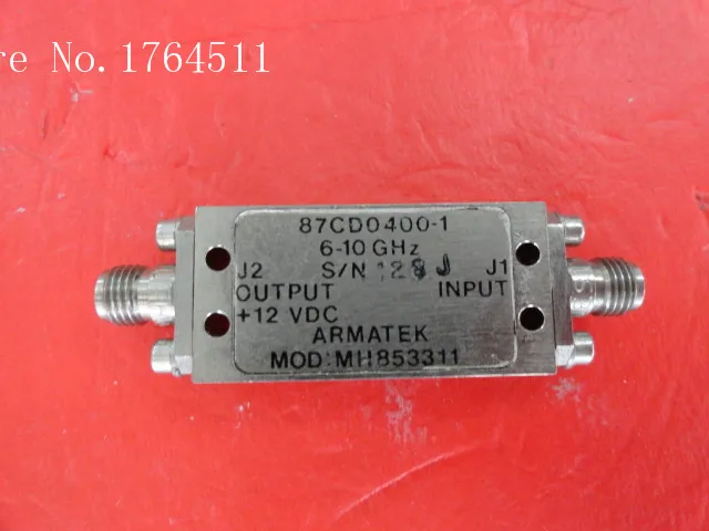 

[BELLA] AEMATEK MH853311 6-10GHz 12V SMA amplifier supply