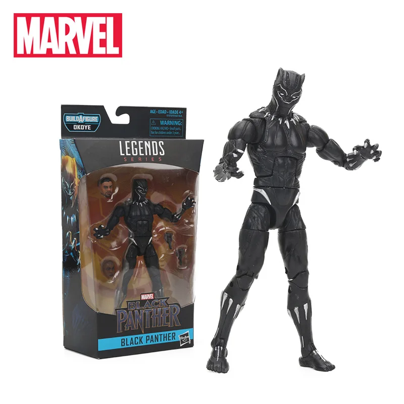 2018 Marvel Toys Black Panther PVC Action Figure the Avengers Iron Man NAKIA BOLT Sub-Mariner Figures Collection Model Dolls Toy