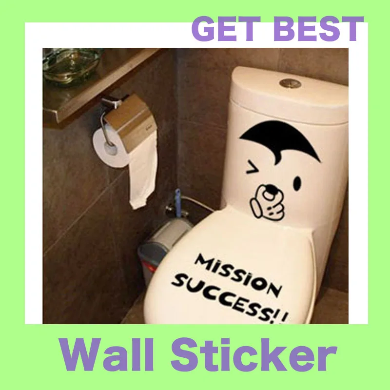 

Fashion e6863 toilet stickers diy at home new fashion
