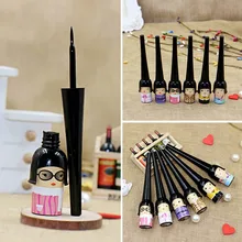 1 шт. жидкая Водонепроницаемая подводка для глаз Косметика Черная Подводка для глаз карандаш для основы красоты макияж гель стойкий блеск