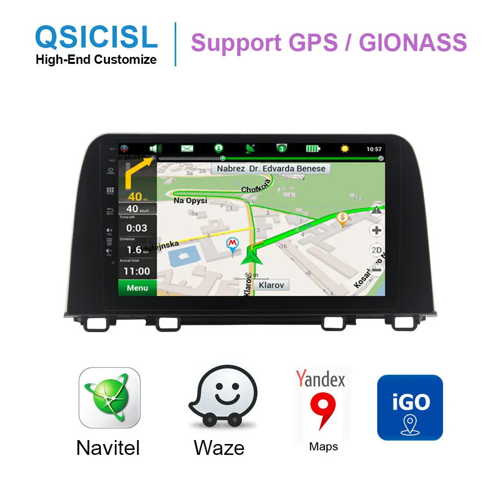 Excellent Android 8.1 car radio multimedia player for HONDA 2018 CR-V 1 din 9" IPS quad core car headunit multimedia player mirror link 2