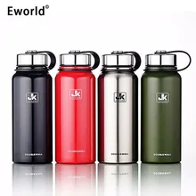 Eworld Edelstahl Isolierte Thermosflasche Thermoskanne Große Kapazität Thermoskannen Thermische Coffe Garrafa Termica Sport Termos