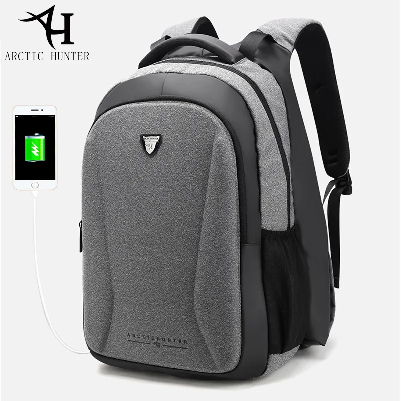 ARCTIC HUNTER USB теплый рюкзак мужской деловой дорожный 15 6 Для Ноутбука Мужской