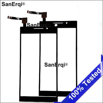 

10pcs Touchscreen Digitizer For philips I966 Touch Screen Digitizer 5.5INCH i966 touch panel front glass lens Digitizer SanErqi