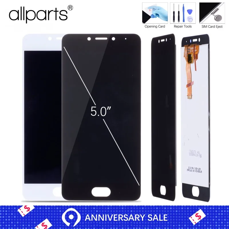 

Tested 5.0'' IPS Display For Display M5C LCD Touch Screen Digitizer For Meizu M5C Display Replacement Parts