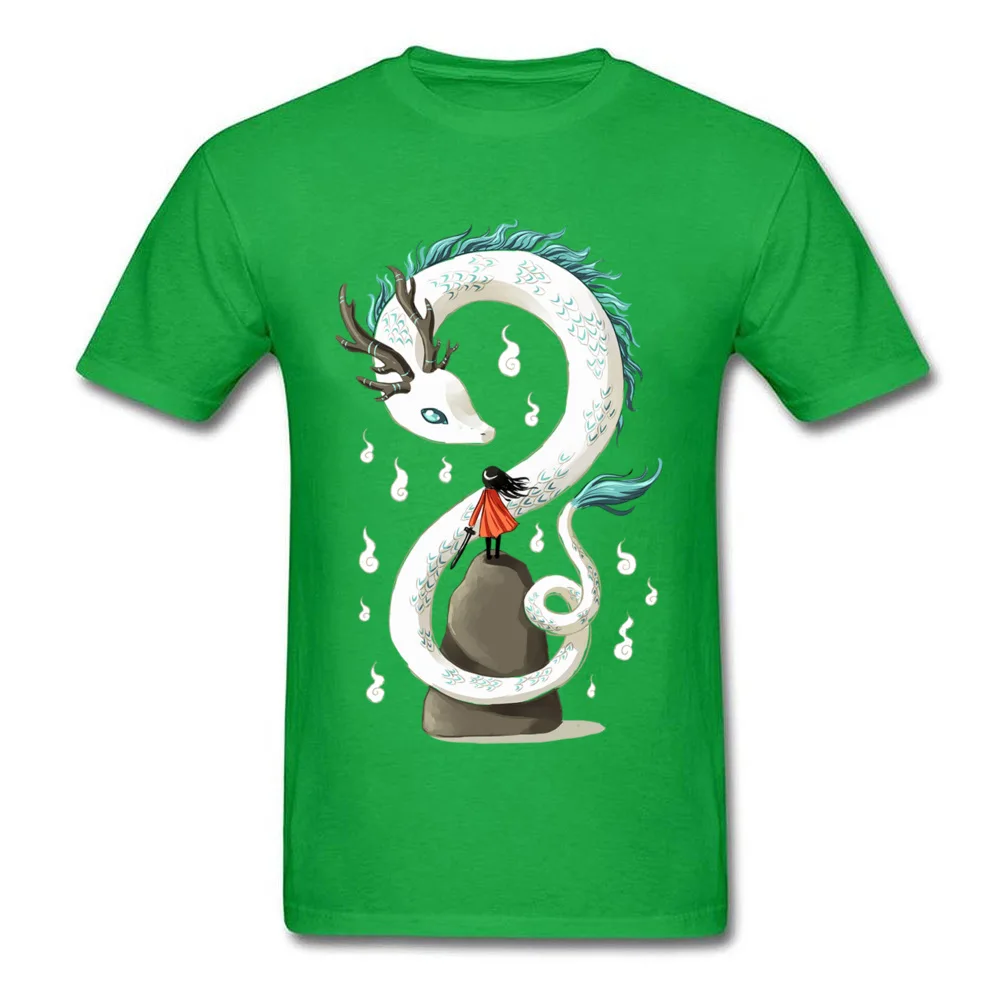 dragon spirit 8178 Pure Cotton Men Short Sleeve Tees Printing Labor Day T-Shirt Party Sweatshirts Cheap Round Collar dragon spirit 8178 green