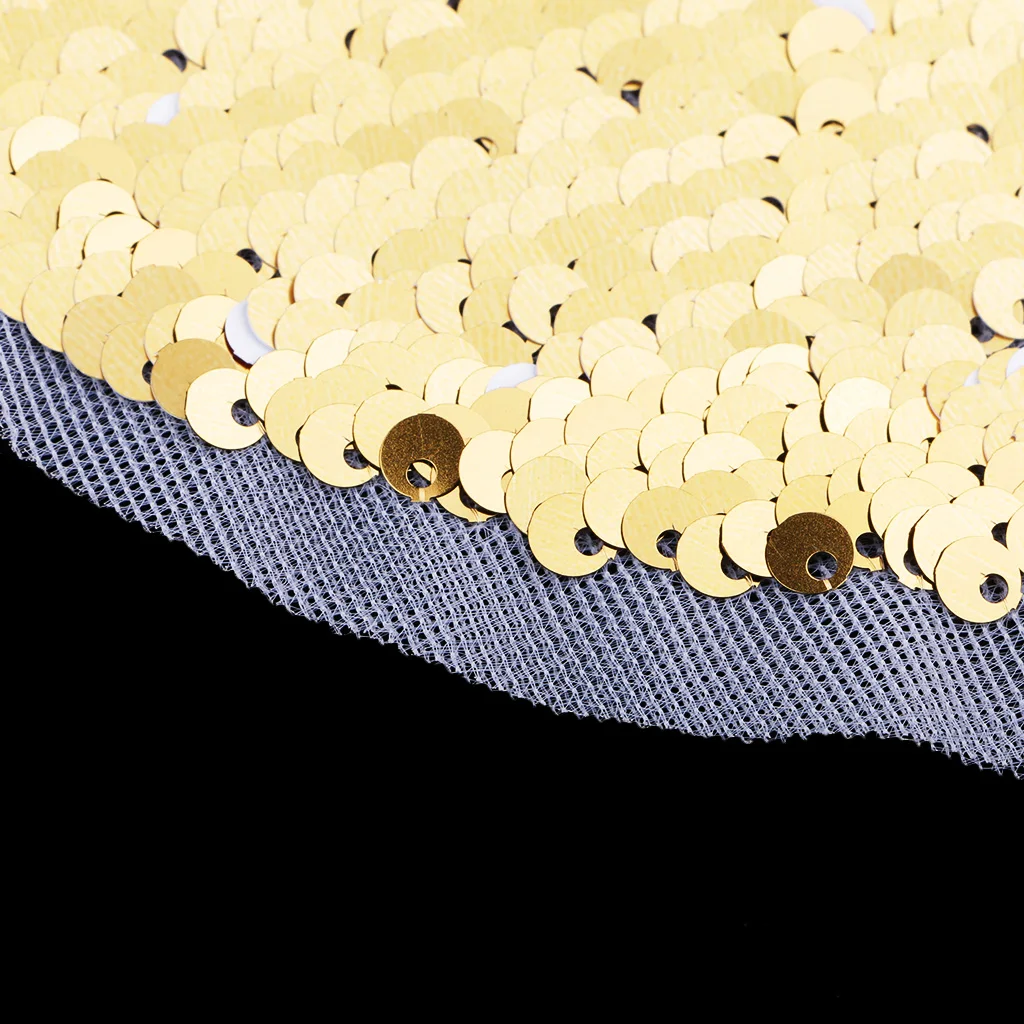 Reversible Football Sequins Patch Embroidery DIY Sew on Patches for Clothes T-shirt Jeans Clothing Bags