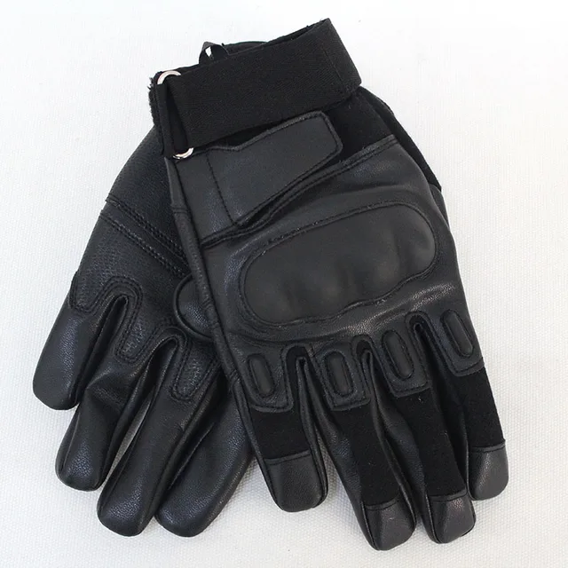 Blackhawk PU Leather Men Tactical Gloves Training Motocycle Outdoor