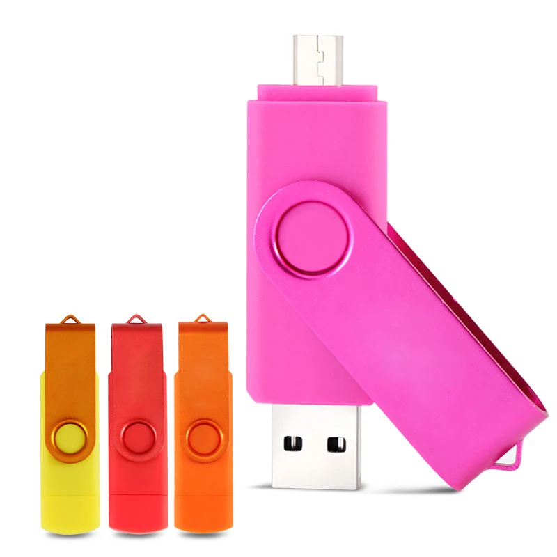 2018 Новый Usb OTG USB флэш-накопитель 8 ГБ 16 32 64 Гб 128 Флэшка высокоскоростная
