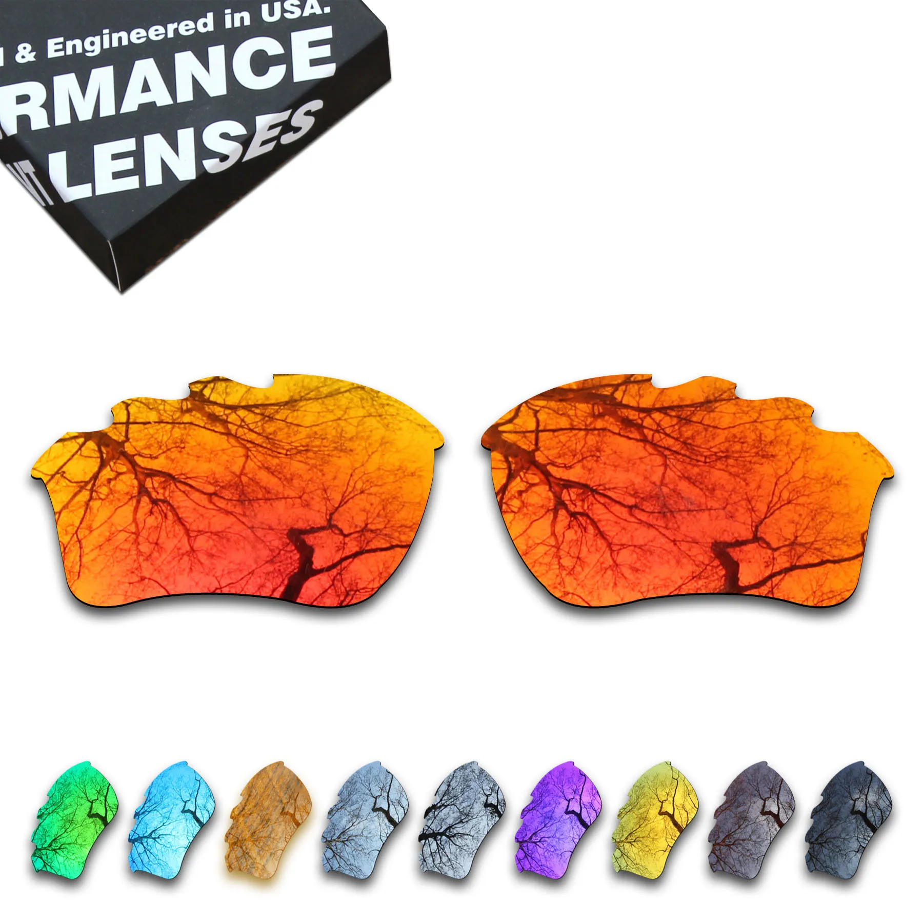 

ToughAsNails Polarized Replacement Lenses for Oakley Half Jacket 2.0 XL Vented Sunglasses - Multiple Options