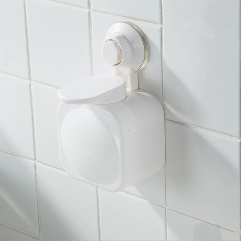 Автоматический дозатор мыла настенный дезинфицирующий диспенсер для ванной дозатор жидкого мыла для кухни ванной - Цвет: Белый
