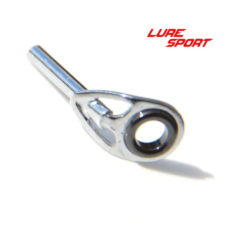 LureSport 10 шт. верхняя направляющая рамка из микросеребра черное/Золотое кольцо