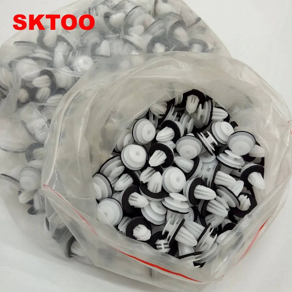 SKTOO 50 шт. для Lifan 320 520 620X60 дверная отделка панели защелки зажимы отделки дверной панели/дверная отделка панели пряжки/дверные зажимы