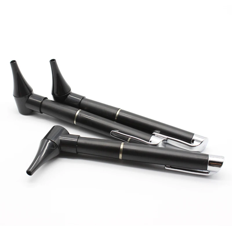 

Portable Medical Diagnostic Penlight Otoscope Ear Care Magnifying Lens Clinical Flashlight LED Light Pen Ear Tools With 5 Tips