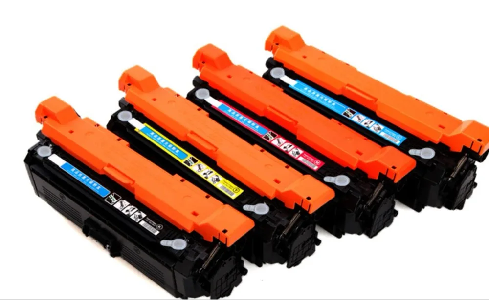 4pcs new 647A 648A Toner Cartridge CE260A CE261A CE262A CE263A for HP CP4020 4025 4520 4525 printer toner kit office part kcmy | Компьютеры