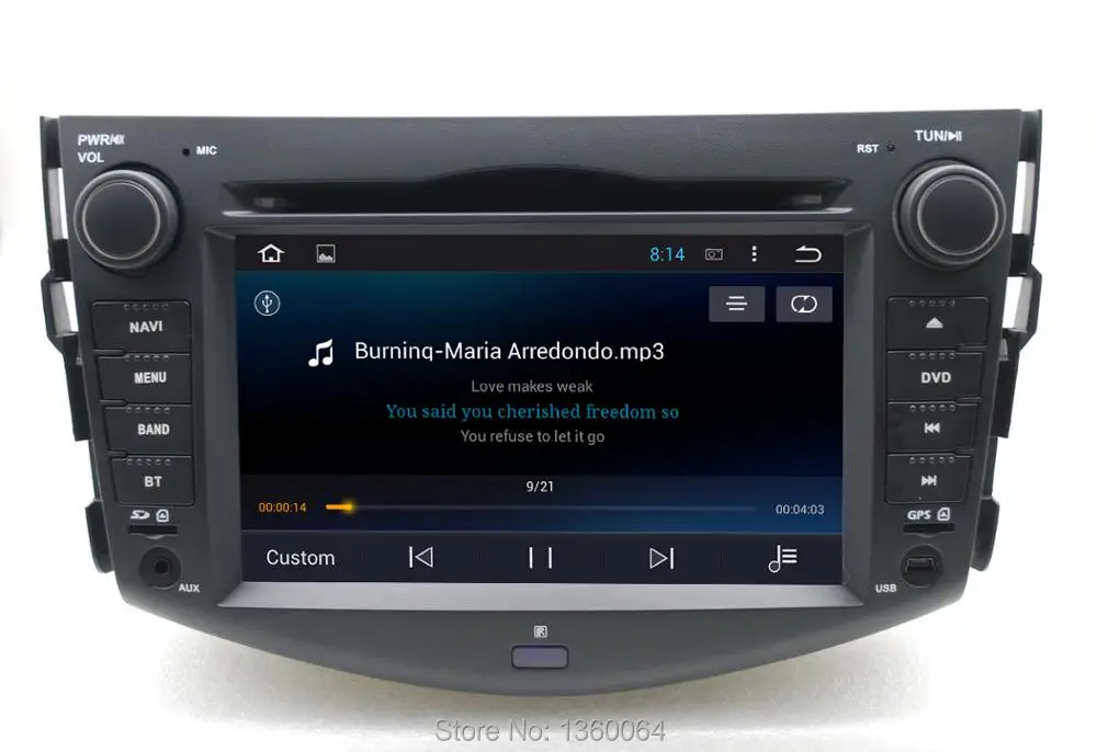 Clearance PX3 Quad Core 2G RAM Android 7.1 Car DVD GPS For Toyota rav4 2007 2008 2009 2010 2011 2012 Car Radio Stereo Bluetooth Wifi 3G 4
