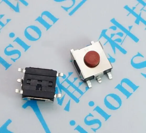 

Free shipping 20Pcs 6*6*3.1mm 6X6X3.1H 4Pins SMD-4 touch micro switch momentary / button switch for Laptop display RoHS .