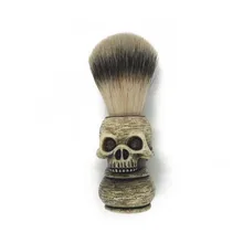 1 Pc Beard Brushes Removable Pure Best for Men Shave Beard Soap Brushes Travel Facial Cleaning Tool