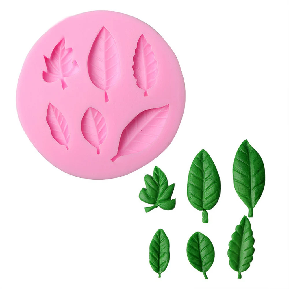 

3D Leaf Silicone Fondant Silicone Mold
