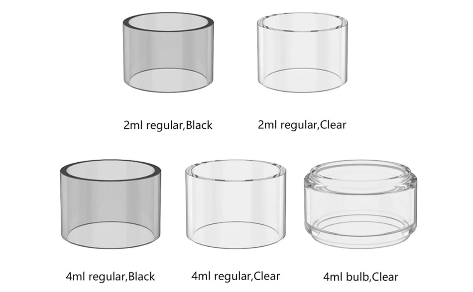 OBS Cube Replacement Glass Tube 2ml/4ml