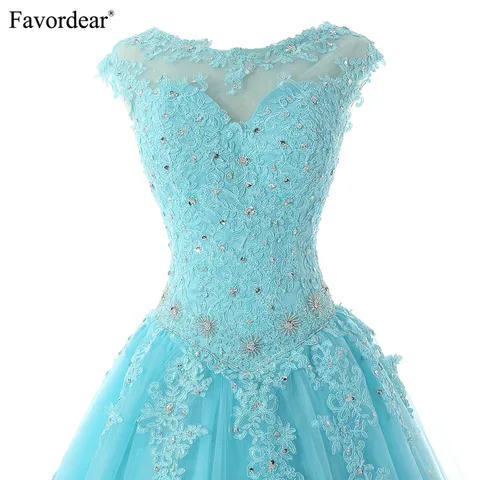 vestido de 15 anos turquesa