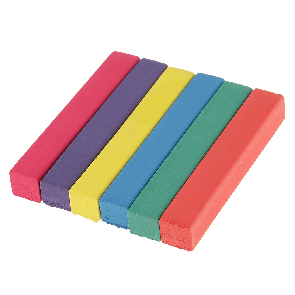 Hot Selling 6PCS Hair Color Dye Chalk DIY Temporary Wash-Out Tint Pastels New Professional salon Tool