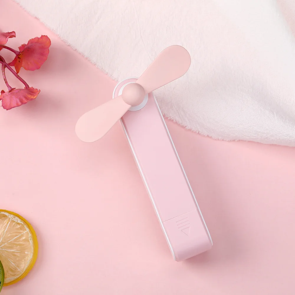 Mini charging treasure fan USB small electric fan student dormitory portable multifunctional pocket fan