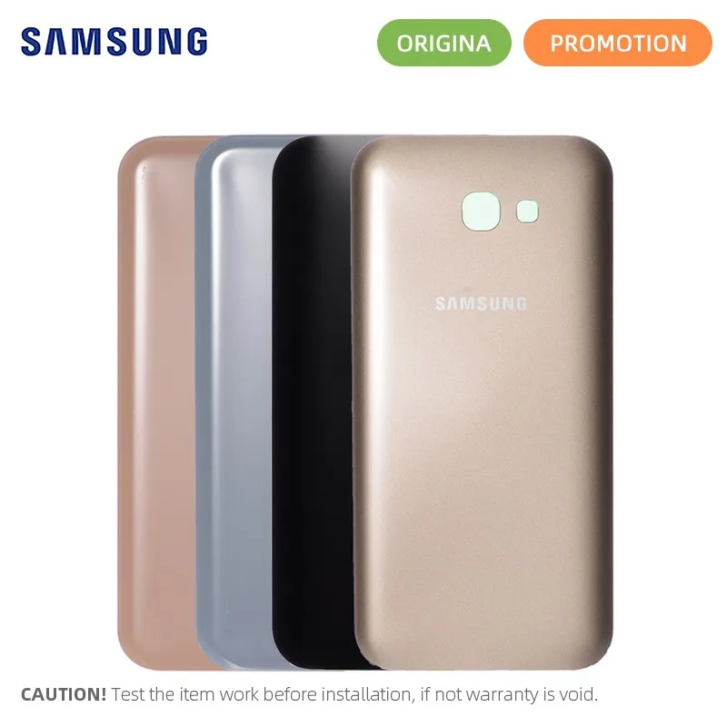 

Battery Back Cover For Samsung Galaxy A7 2017 A720 Rear Housing Battery Door Case Replacement Parts