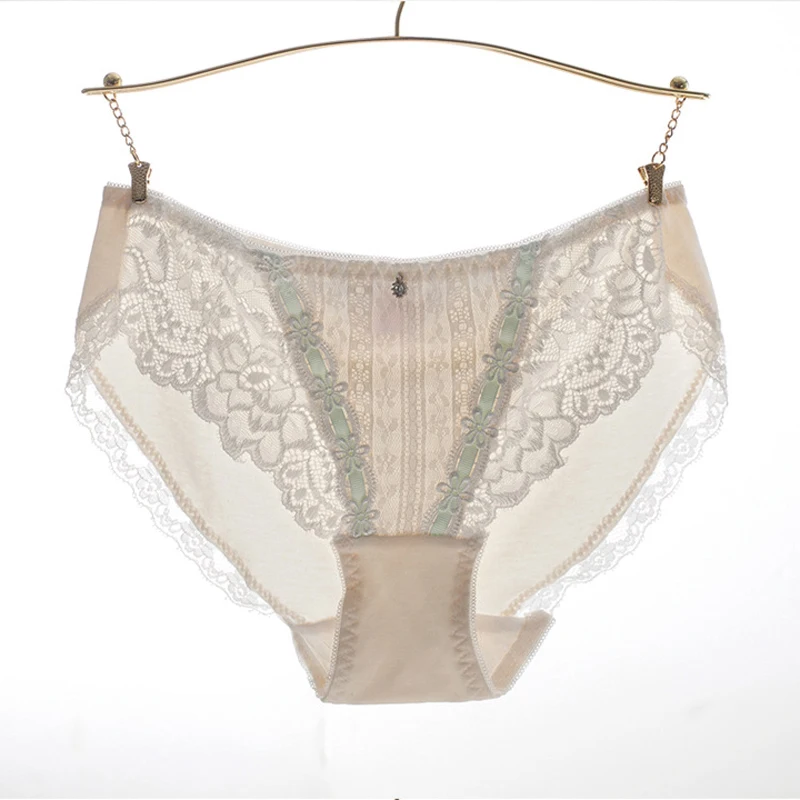 Новинка 2018 женские сексуальные трусики с кружевом и лентой соблазнительное