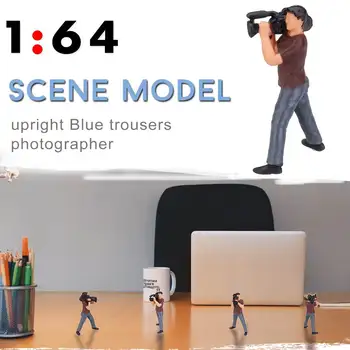 

Photographer Character Model RM Figure 1:64 Single Upright Desktop Decorations Scenario Model Toys for Model Lover for Matchbox