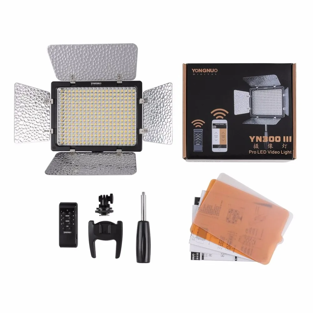 

LED Camera Video Light With 5500K or 3200-5500K Color Temperature For Canon For Nikon For Pentax For Olympus