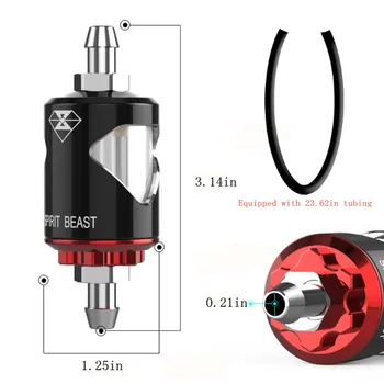 

Motorcycle Filters Gasoline Filters Fuel Filters And Cleanable Magnet fuel Filters are Suitable for Motorcycles Snowmobile FY001