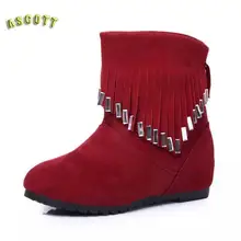 Martin Boots Shoes Boots Winter Boots A Tassel Slip 2017new Designed for women