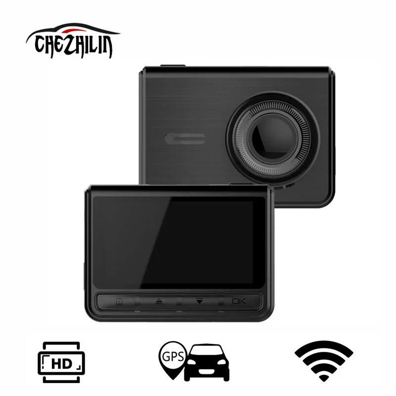Chizhilin новый видеорегистратор с GPS Wi Fi Novatek 96658 Sony IMX 323 Full HD 1080P 2 4 IPS