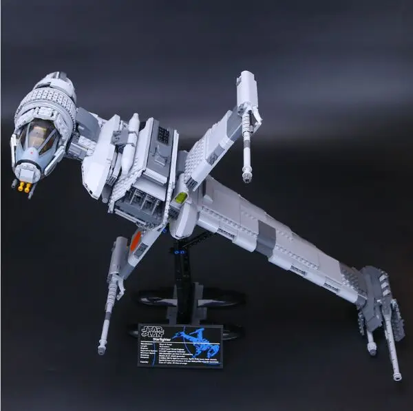 

Lepin 05045 1487Pcs Genuine Star Series War The B- Starfighter wing Building Blocks Bricks Educational Toys 10227 Gift