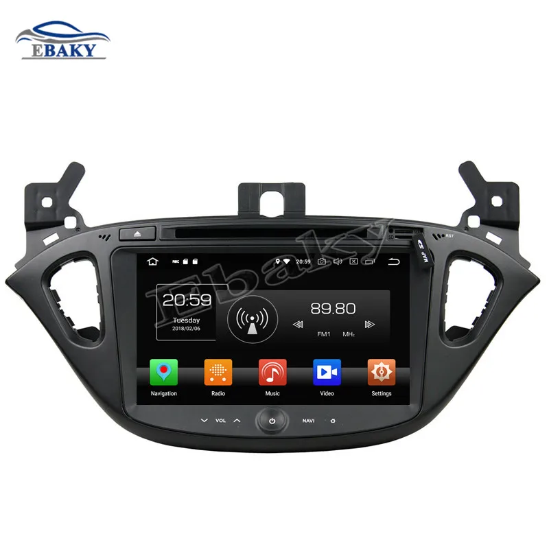 Excellent NaviTopia 8inch 4GB RAM 64GB ROM Octa Core Android 9.0 Car DVD Radio for OPEL CORSA 2015 with GPS/wifi/Bluetooth 11