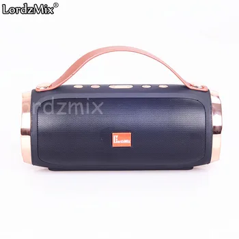 

Wireless Best Bluetooth Speaker Waterproof Portable Outdoor metal Column Box big Loudspeaker Speaker Design for iPhone Samsung